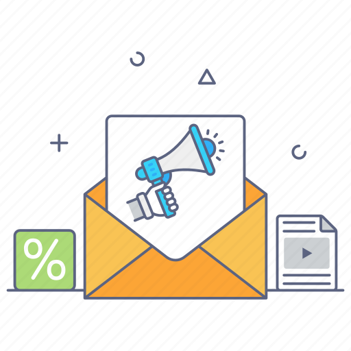 Email marketing, email services, email promotion, email campaign, mail marketing icon - Download on Iconfinder
