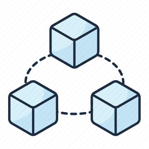 Connection, cube, geometry, perspective, viewpoint icon - Download on Iconfinder