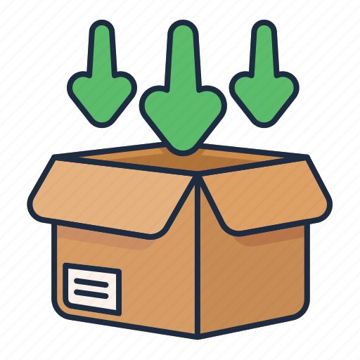 Arrow, box, order, ship, package icon - Download on Iconfinder