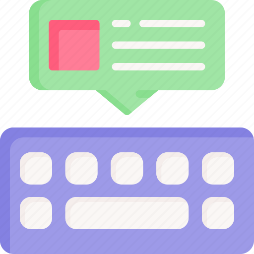 Writing, content, marketing, storytelling, keyboard icon - Download on Iconfinder