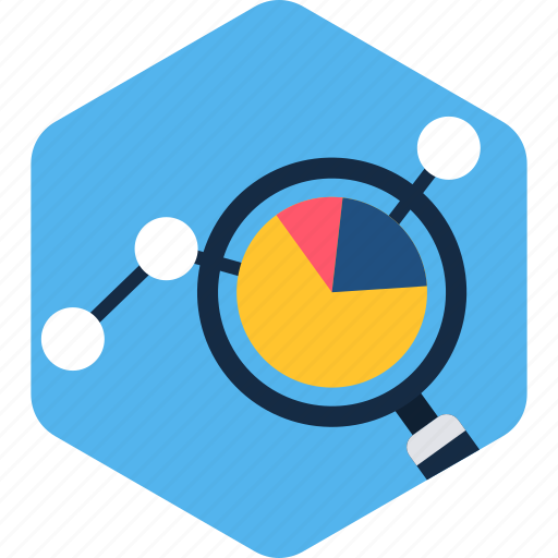 Bar, search, analytics, chart, graph, magnifier icon - Download on Iconfinder