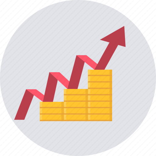 Growth, hike, revenue, banking, finance, increase, marketing icon - Download on Iconfinder