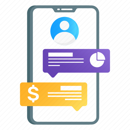 Business, chat, business chat, mobile message, mobile chat, business speech, business conversation icon - Download on Iconfinder