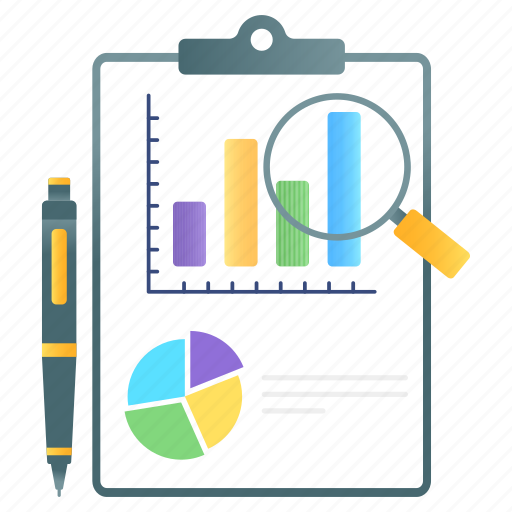 Data, analysis, data research, data monitoring, data visualization, market analysis, business analysis icon - Download on Iconfinder