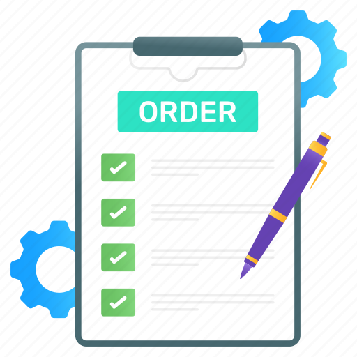 Order, management, task setting, order management, content management, order processing, order planning icon - Download on Iconfinder