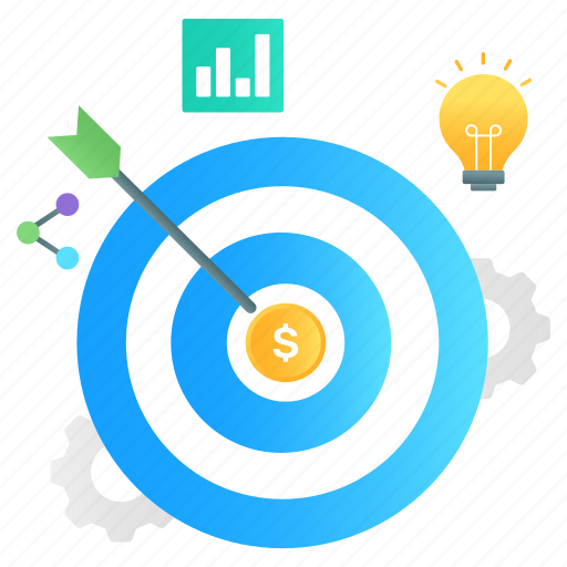 Sales, target, creative target, financial target, income target, profit target, sales target icon - Download on Iconfinder