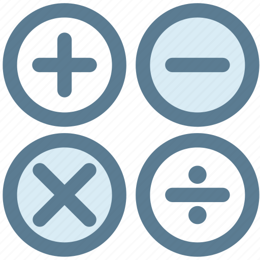 Account, addition, buttons, calculator, math icon - Download on Iconfinder