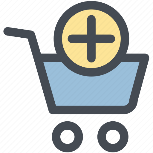 Add, check out, groceries, shopping cart, shopping cart add, store icon - Download on Iconfinder