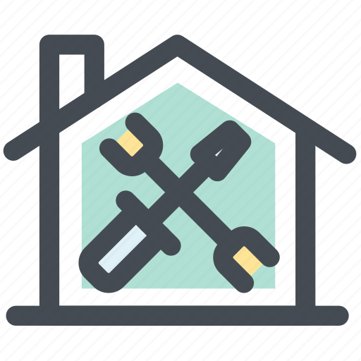 Home, home repairs, house, repairs, service, tools icon - Download on Iconfinder