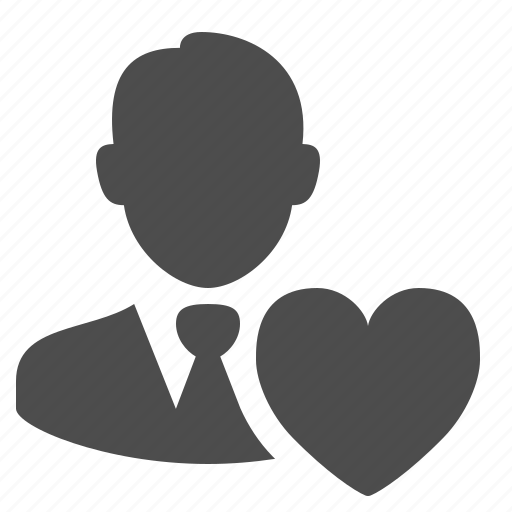 Businessman, favorite, heart, love, man, users icon - Download on Iconfinder