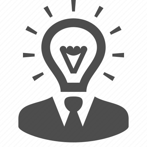 Business, businessman, idea, lightbulb, man, plan, smart icon - Download on Iconfinder