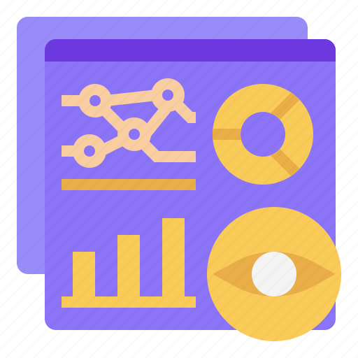 Data, graph, presentation, report, visualization, chart, statistics icon - Download on Iconfinder