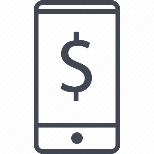 Cell, dollar, mobile banking, phone icon - Download on Iconfinder