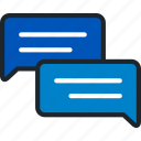 chat, message, communication