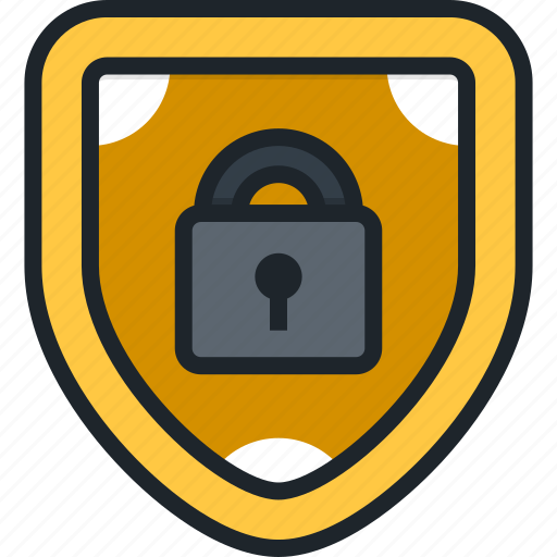 Shield, security, protection, locked icon - Download on Iconfinder