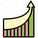 growth, graph, income, business, increase