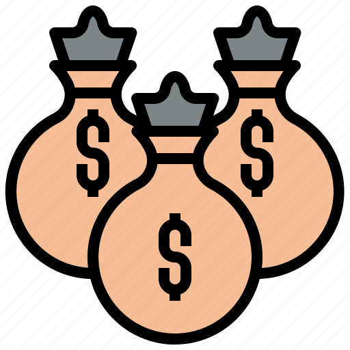 Money bag, finance, money, business, salary icon - Download on Iconfinder