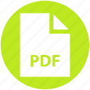 business, file, file format, pdf, portable document format