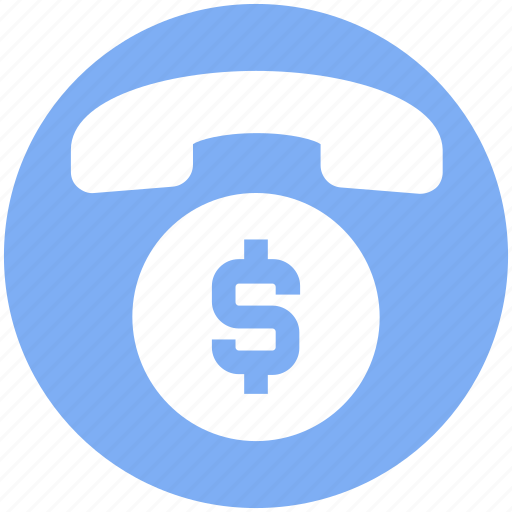 Call, coin, communication, currency, dollar, phone, talk icon - Download on Iconfinder