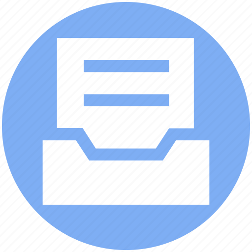 Archive, directory, document, folder, paper, storage icon - Download on Iconfinder