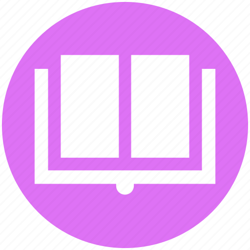 Book, book pages, bookmark, notes, open book, school icon - Download on Iconfinder