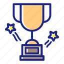 award trophy, business, cup, office, star trophy, trophy, trophy cup