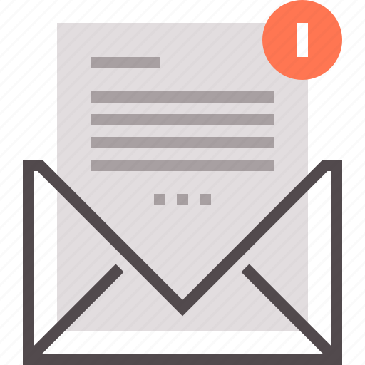 Email, mail, new, notification, notify icon - Download on Iconfinder