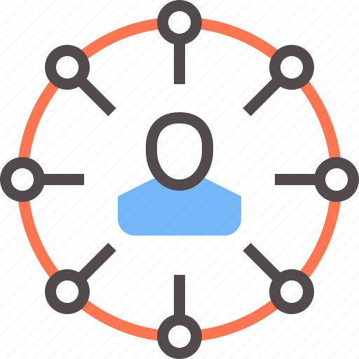Circle, community, connection, network, user icon - Download on Iconfinder