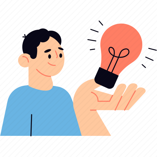 Idea, brainstorming, startup, opportunity, solution, tips, innovation illustration - Download on Iconfinder