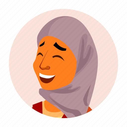 Arab, emotion, expression, face, people, woman icon - Download on Iconfinder