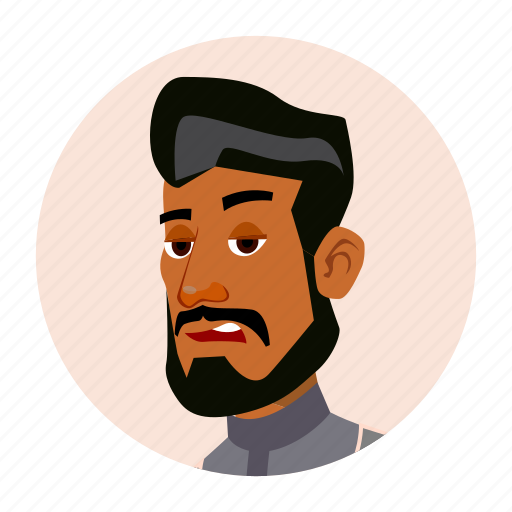 Arab, emotion, expression, face, man, people icon - Download on Iconfinder