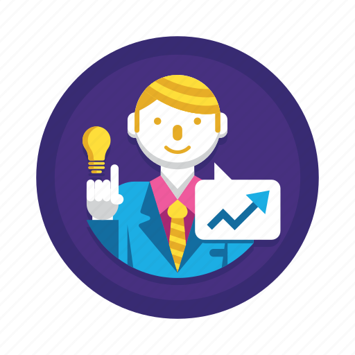 Analysis, business goals, business idea, forecast, prediction icon - Download on Iconfinder