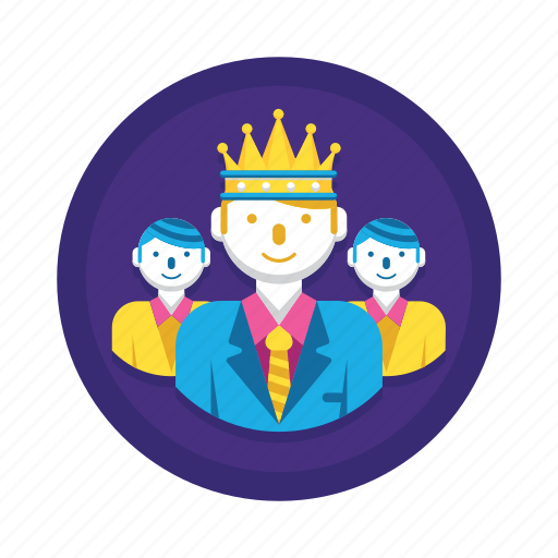 Leader, boss, follower, king, leadership icon - Download on Iconfinder