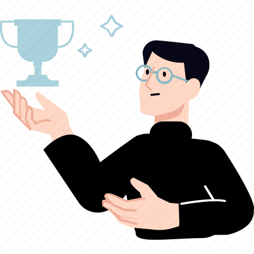Business, award, reward, trophy, cup, win, success illustration - Download on Iconfinder