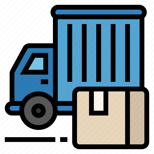 Delivery, goods, shipping, truck, final manufacturing icon - Download on Iconfinder