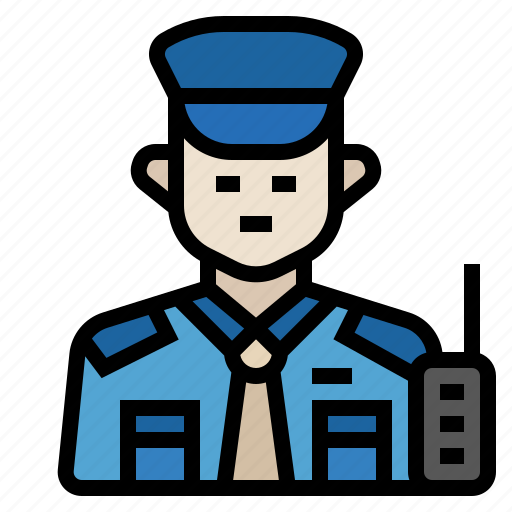 Avatar, guard, occupation, security, security guard icon - Download on Iconfinder