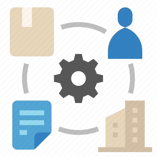 Method, process, production, performance management, work process icon - Download on Iconfinder