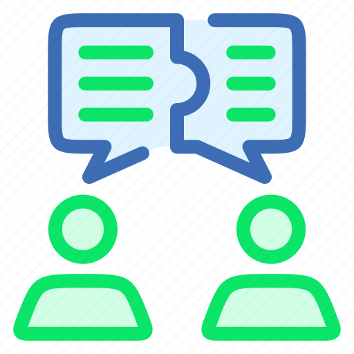 Negotiation, negotiate, meeting, relationship, talk, teamwork, interaction icon - Download on Iconfinder