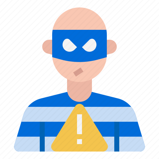 Bandit, robber, security, theft, hazard risk icon - Download on Iconfinder