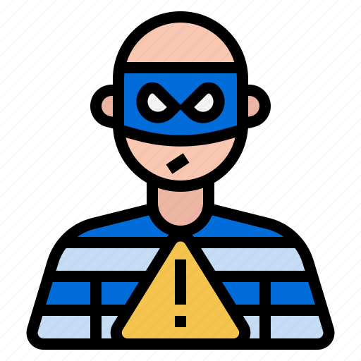 Bandit, robber, security, theft, hazard risk icon - Download on Iconfinder