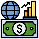 economy, global, money, business, chart