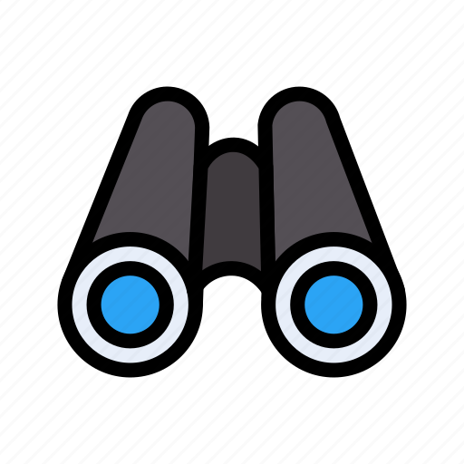 Binocular, find, spyglass, view, zoom icon - Download on Iconfinder
