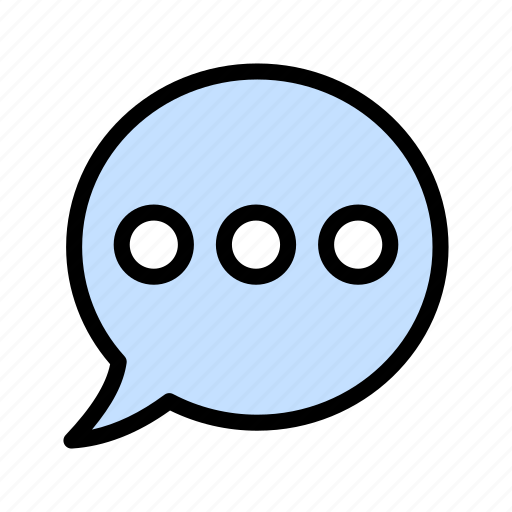 Bubble, comment, dialog, message, notification icon - Download on Iconfinder