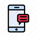 communication, message, mobile, phone, text