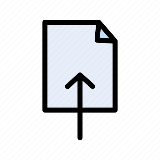 Document, file, online, share, upload icon - Download on Iconfinder