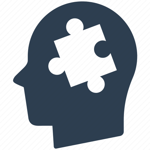 Mental health, planning, psychiatry, psychology, puzzle, solution icon - Download on Iconfinder