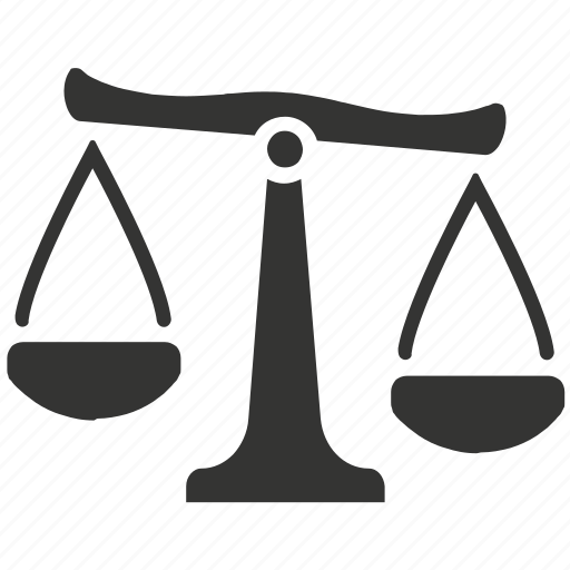 Balance, court, crime, government, justice, law, measure icon - Download on Iconfinder