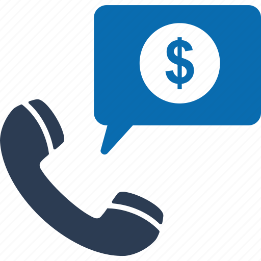 Finance call, call, finance, financial, phone, currency, communication icon - Download on Iconfinder