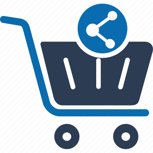 Share cart, trolley, cart, shopping cart, bag, basket, shopping icon - Download on Iconfinder