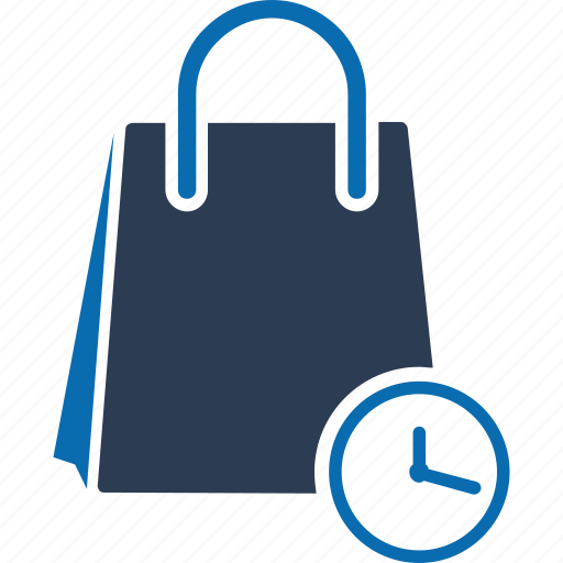 Shopping on time, buy, pending, shopping, time, trolley, wait icon - Download on Iconfinder